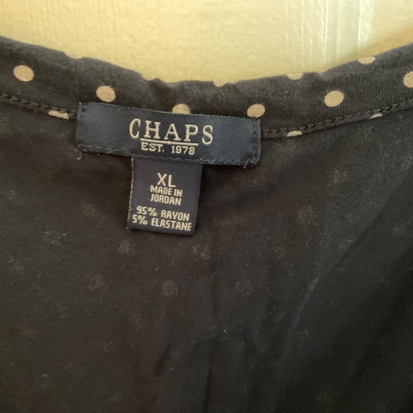 Women’s XL stretchy polka dot shirt - Picture 2 of 4